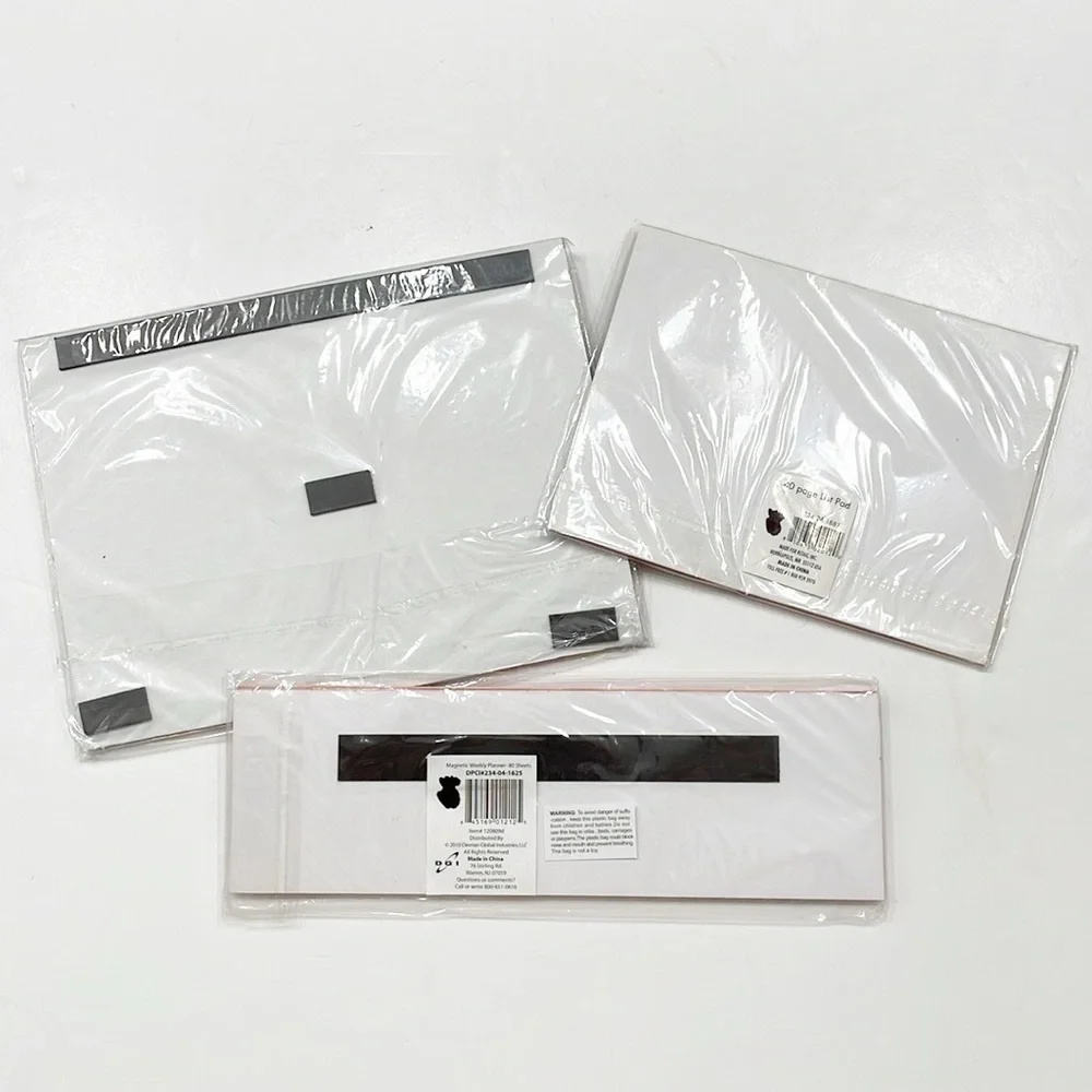 Days of the Week notepads - Set of 3